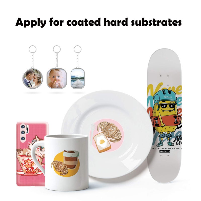 A-SUB Sublimation Paper 8.5x11 Inch for DIY Unique Christmas Gifts Compatible with Inkjet Printer which Match Sublimation Ink 100 Sheets - Image 3